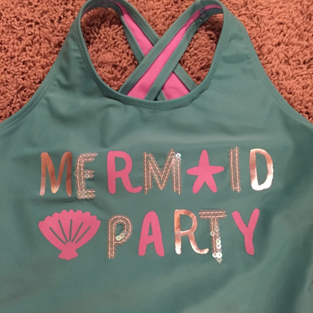 Cat & Jack One Piece Swimsuit, Sz L (10/12)